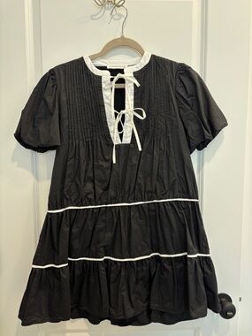 Fancy D Boutique black and white dress